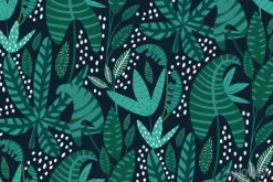 Tapeta: Liście w skandynawskim stylu