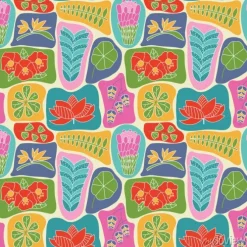 Tapeta: Śliczne tapety z pięknymi płaskich tropikalnych kwiatów.