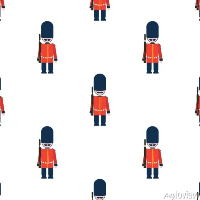 Tapeta: London wektora bez szwu deseń