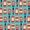 Tapeta: London wektora bez szwu deseń