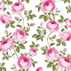 Tapeta: Luksusowa tapeta na piwonie w stylu vintage. bezszwowych wzór