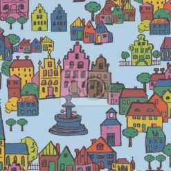 Tapeta: Małe miasto