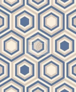 Tapeta: Miękki sześciokąt