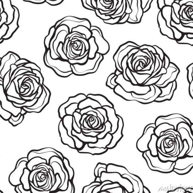 Tapeta: Minimalistyczne pąki róż