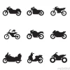 Tapeta: Motocykl zestaw ikon