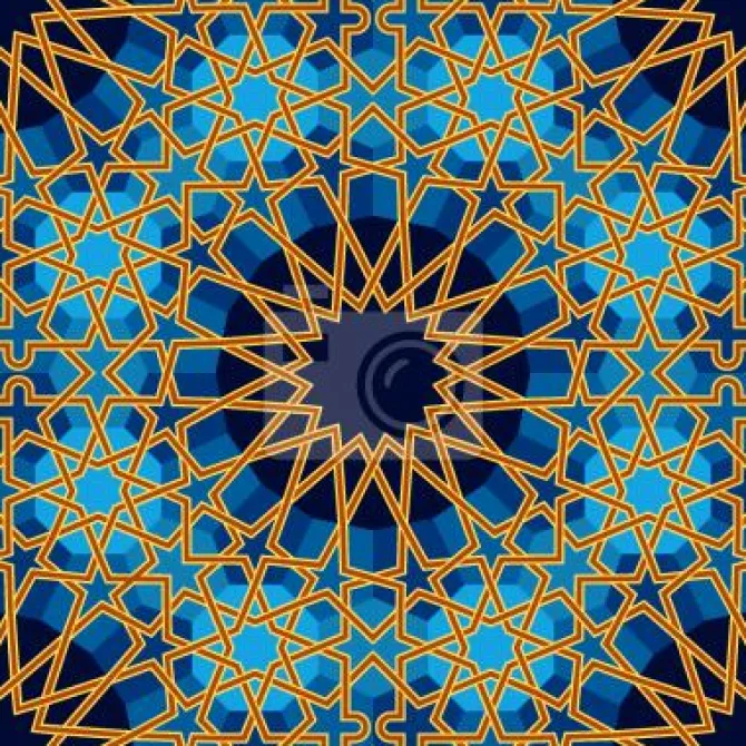 Tapeta: Mozaika w arabskim stylu