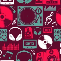 Tapeta: Muzyka bez szwu ikony
