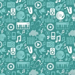 Tapeta: Muzyka bezszwowe wzór