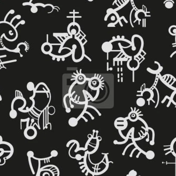 Tapeta: Naiwny postacie