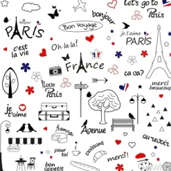 Tapeta: Napisy po francusku i motywy paryskie