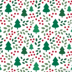 Tapeta: Niekończący się boże narodzenie wzór z choinkami