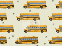 Tapeta: Nocne zmiany w autobusie szkolnym