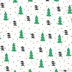 Tapeta: Nowy rok wzór z choinek. rysowane ręcznie. biały, brązowy, zielony,