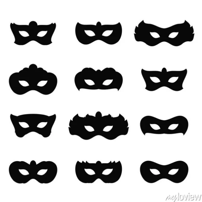 Tapeta: Ostatki maskują ikona ikony wektorowego ilustracyjnego graficznego