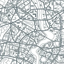 Tapeta: Plan miasta streszczenie szwu - ilustracja