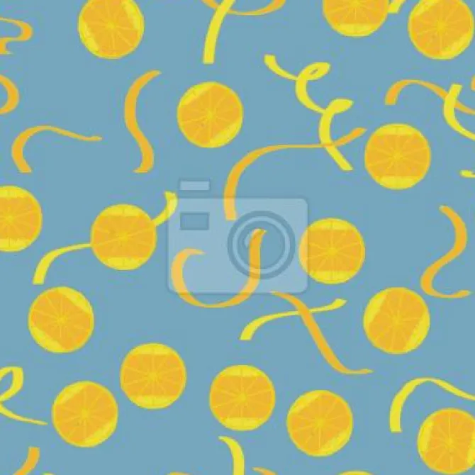 Tapeta: Plastry cytryny