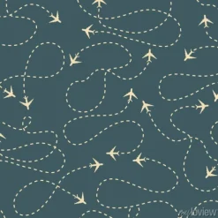 Tapeta: Podróże po całym świecie trasy samolotu bezszwowe wzór, tło,