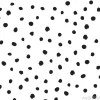 Tapeta: Polka dot hand drawn seamless background. polkadot snowflakr