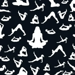 Tapeta: Pozycje ćwiczeń w jodze