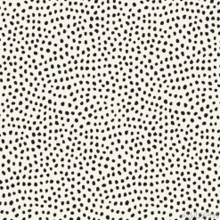 Tapeta: Ręcznie rysowane czarne kropki na białym tle. wektor bez szwu