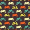 Tapeta: Retro motocykl bez szwu wzór