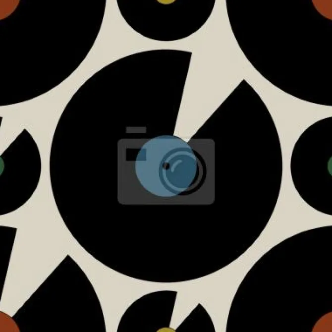 Tapeta: Retro płyty winylowe