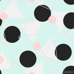 Tapeta: Retro wzór geometryczny