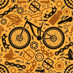 Tapeta: Rower i części mechaniczne