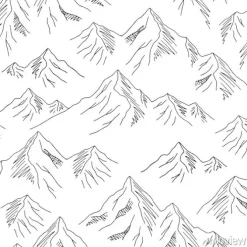 Tapeta: Rysunek gór