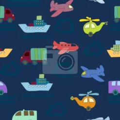 Tapeta: Samoloty i samochody