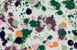 Tapeta: Seamless colorfull paint stain pattern in vector