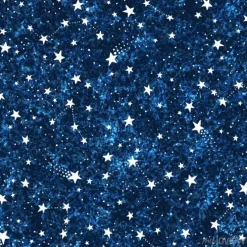 Tapeta: Seamless dark blue textured pattern with constellations and stars