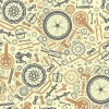 Tapeta: Seamless pattern of bicycle parts. vector image.