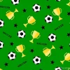 Tapeta: Seamless pattern with soccer ball and winner cup. seamless football