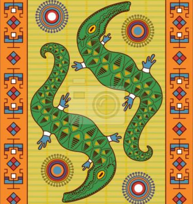 Tapeta: Sen krokodyla