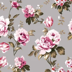 Tapeta: Shabby chic vintage róż wzór