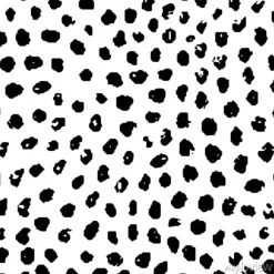 Tapeta: Simple seamless pattern in polka dot style. black and white print