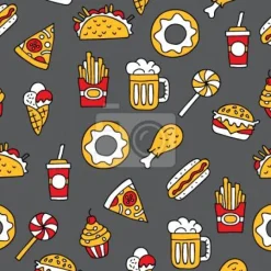 Tapeta: Smaczne fast food