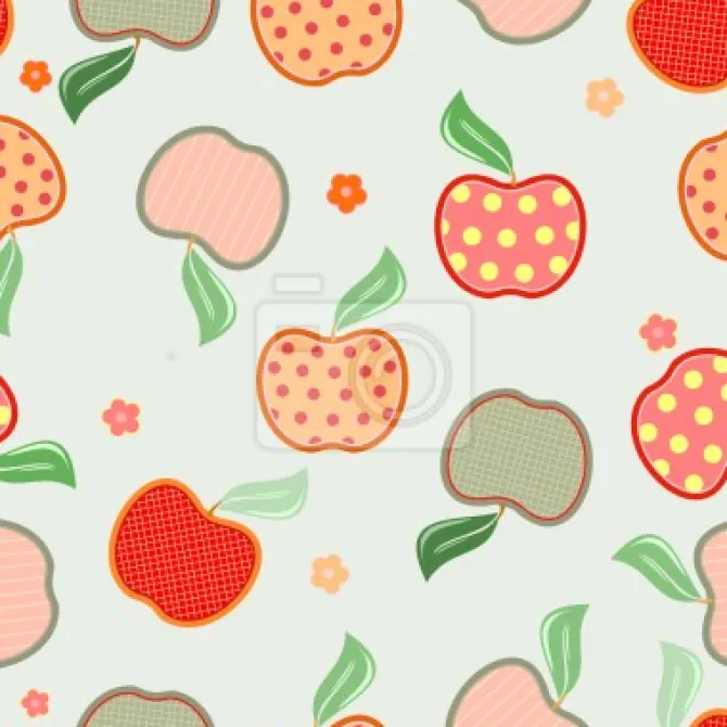 Tapeta: Smaczne patchwork jabłko