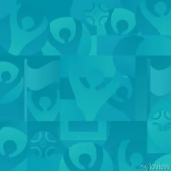 Tapeta: Soccer or football background, 2020 trend.