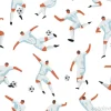 Tapeta: Soccer players game. football vector sport seamless pattern