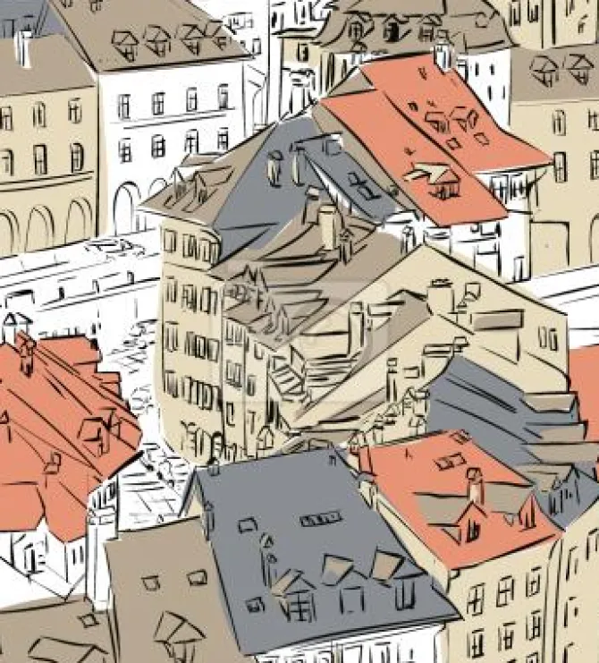 Tapeta: Stare miasto