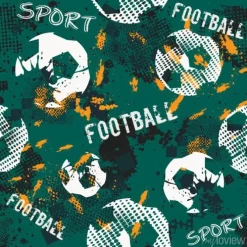 Tapeta: Streszczenie bez szwu deseń dla chłopców. wzór piłkarski. grunge