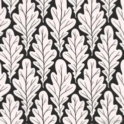 Tapeta: Stylized colorful silhouette oak leaves seamless pattern. nature