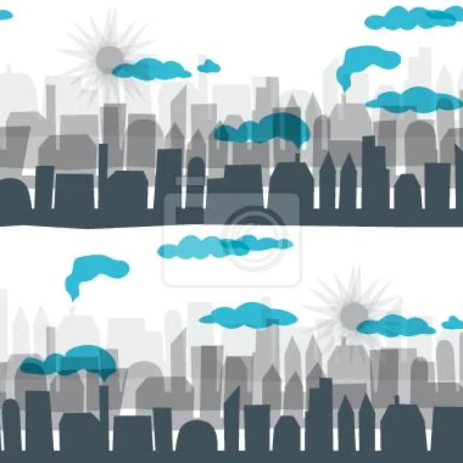 Tapeta: Sylwetka na tle nieba