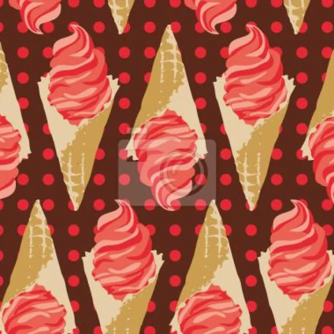 Tapeta: Szalony o truskawkowy icecream