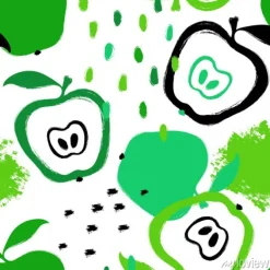 Tapeta: Szczotkarski grunge apple bezszwowy wzór.