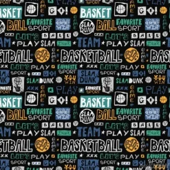 Tapeta: Szkic wektor koszykówki wzór. retro, grunge, rysunek odręczny,