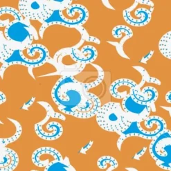 Tapeta: Sztuka afryka złoto