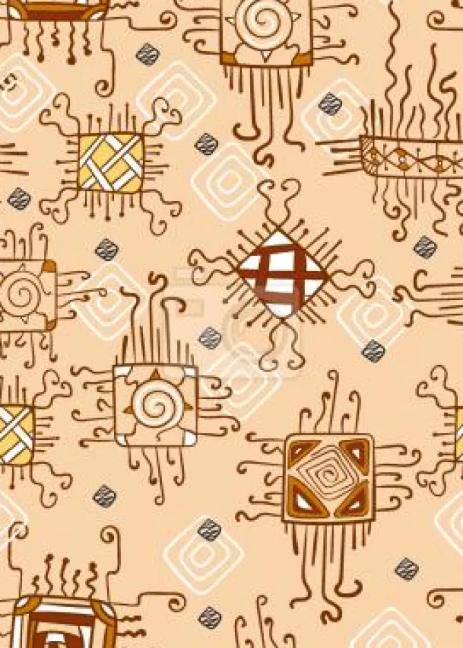 Tapeta: Sztuka afryki